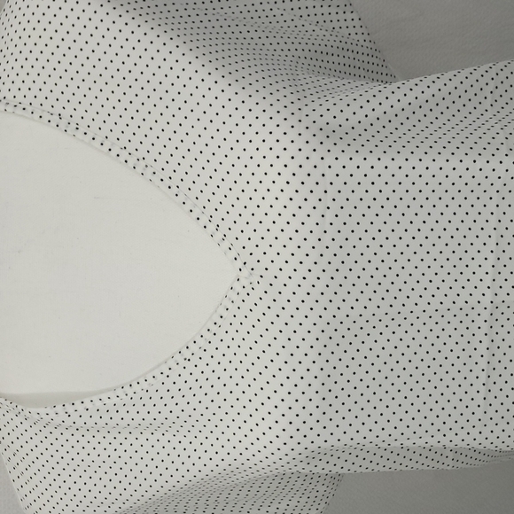 Woman's  Philosophy Rebublic   white v neck polka-dot blouse size small - Picture 4 of 10